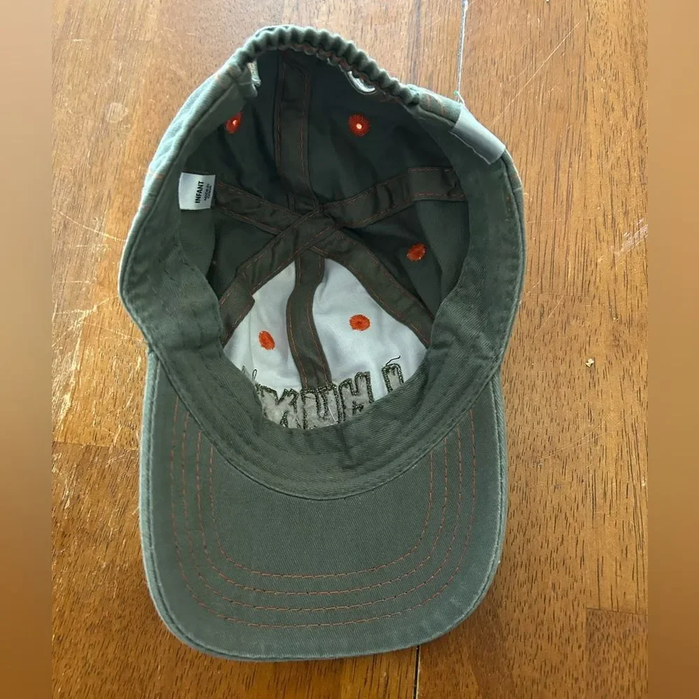 Outdoor Kids Brown and Green Camouflage Hunting Hat